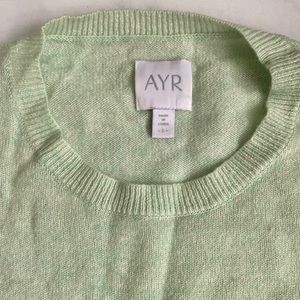AYR Cashmere Crewneck Sweater